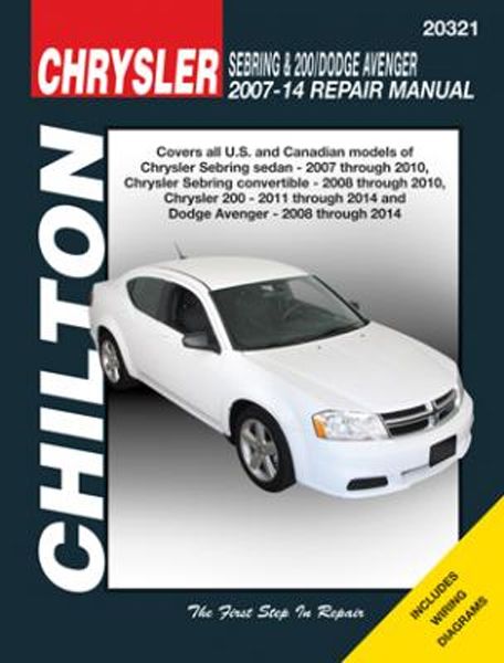 download Chrysler Sebring workshop manual