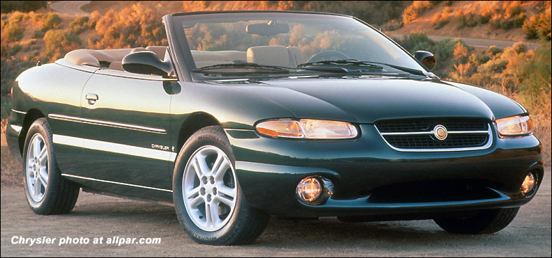 download Chrysler Stratus Convertible able workshop manual