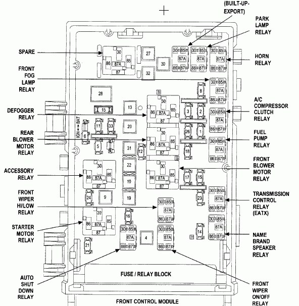 download Chrysler Town Country R workshop manual