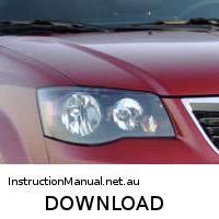 download Chrysler Town Country van workshop manual
