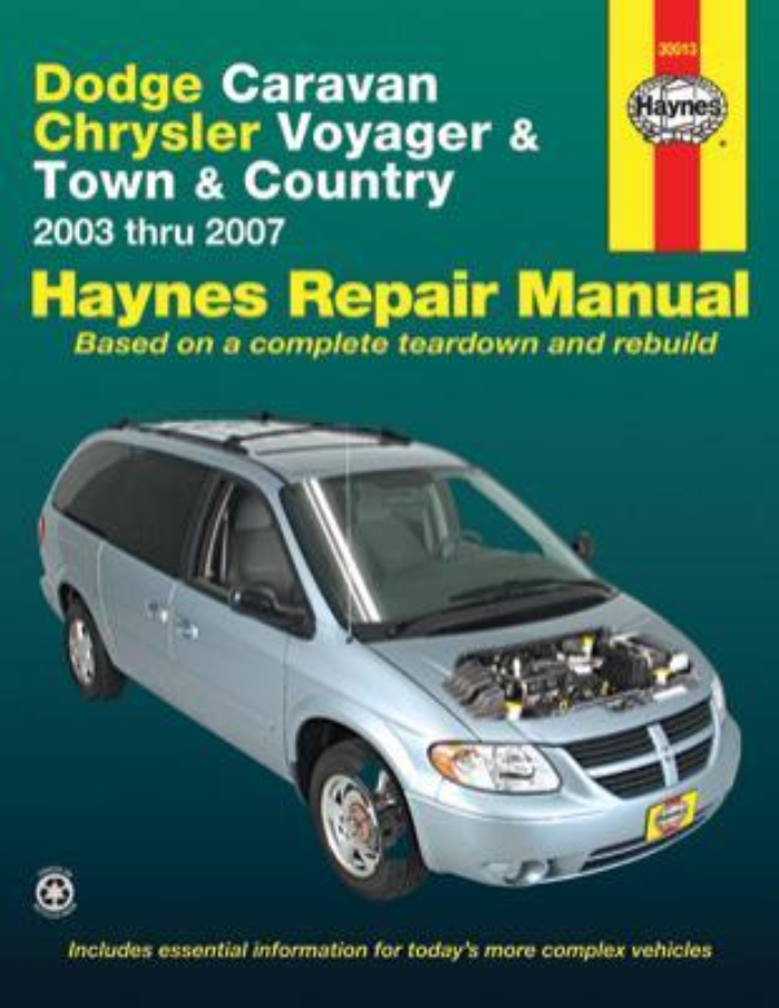 download Chrysler Voyager workshop manual