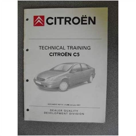 download Citroen C5 Srvc workshop manual
