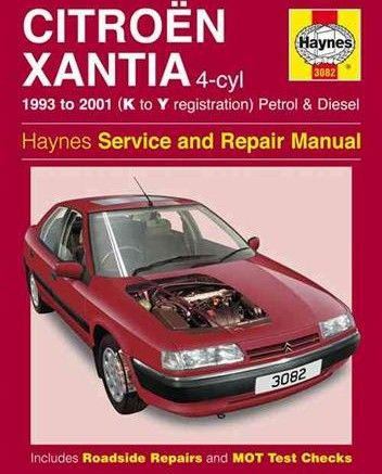 download Citroen Xantia Hatchback 2.0L cc workshop manual
