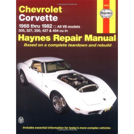 download Corvette 305 327 workshop manual