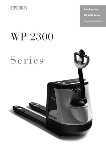 download Crown WP2300S Pallet Truck able workshop manual