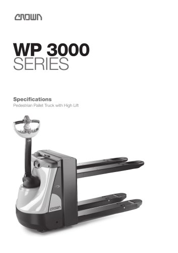 download Crown WP2300S Pallet Truck able workshop manual