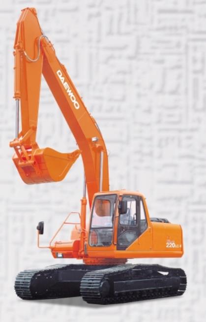 download DAEWOO DOOSAN SOLAR 220LL V Excavator able workshop manual