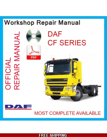 download DAF CF65 CF75 CF85 Truck workshop manual