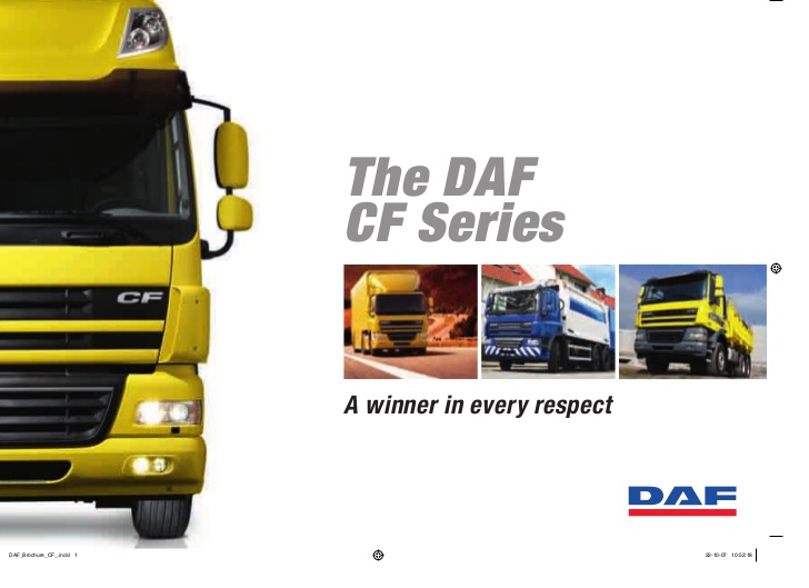 download DAF CF65 CF75 CF85 Trucks 5 000 workshop manual