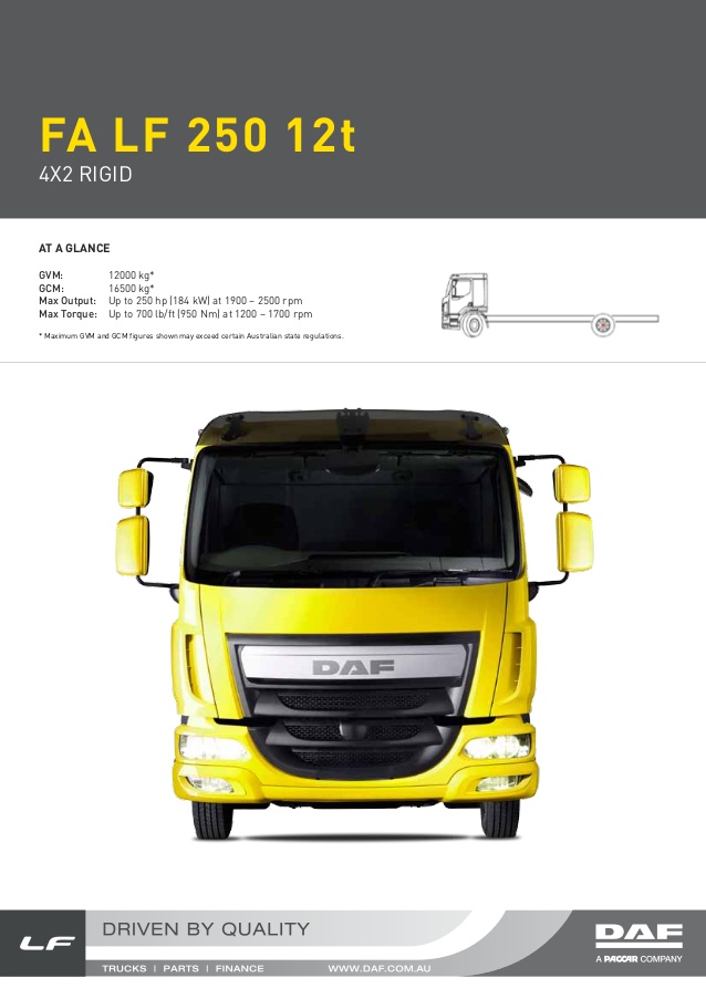 download DAF LF45 LF55 Truck workshop manual