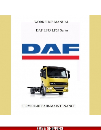 download DAF LF45 LF55 Truck workshop manual