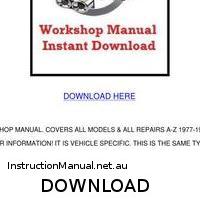 service manual