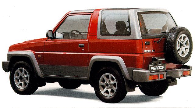 download DAIHATSU FEROZA ROCKY F300 workshop manual