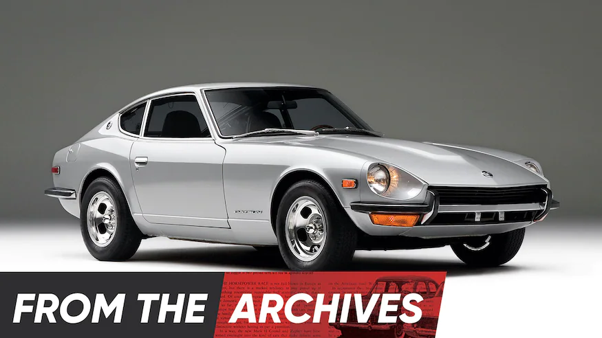 download DATSUN 240Z SPORTS able workshop manual