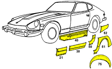 download DATSUN 260Z workshop manual