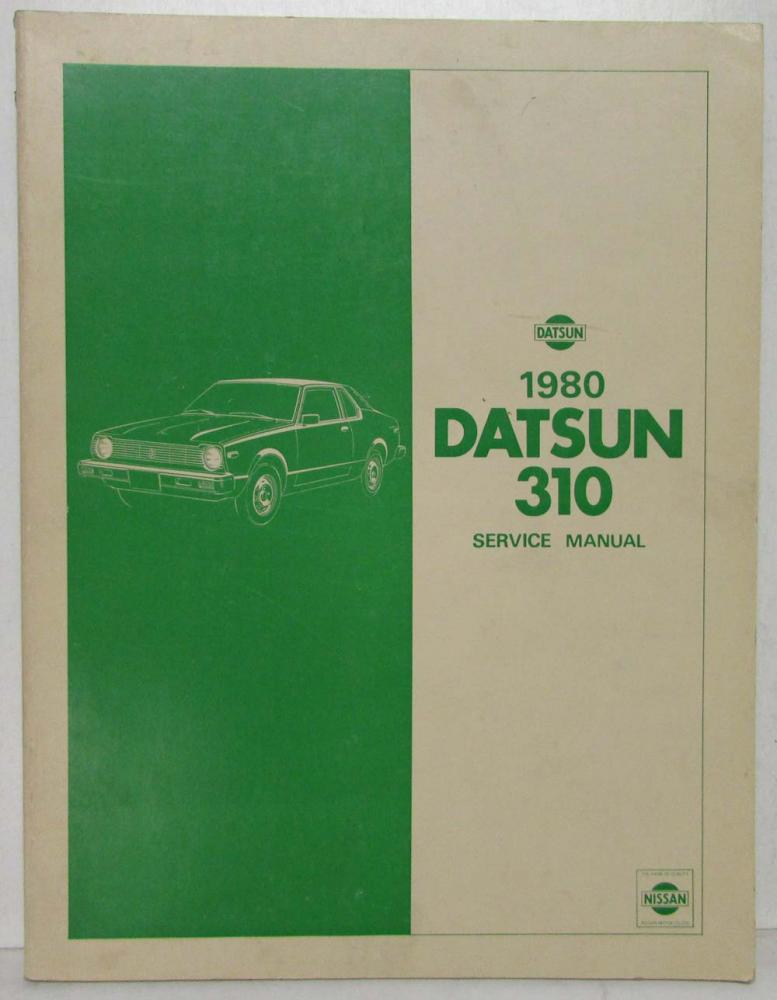 download DATSUN 310 N10 workshop manual