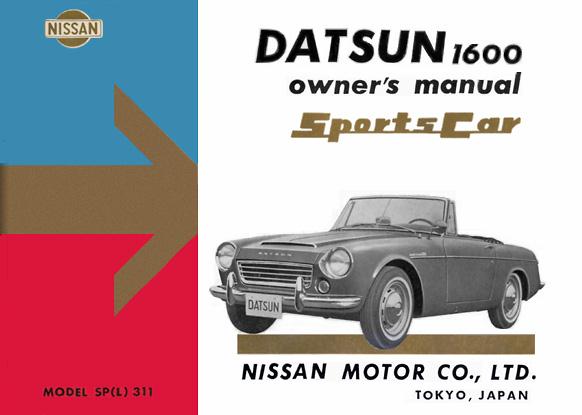 download DATSUN PICK UP520 workshop manual