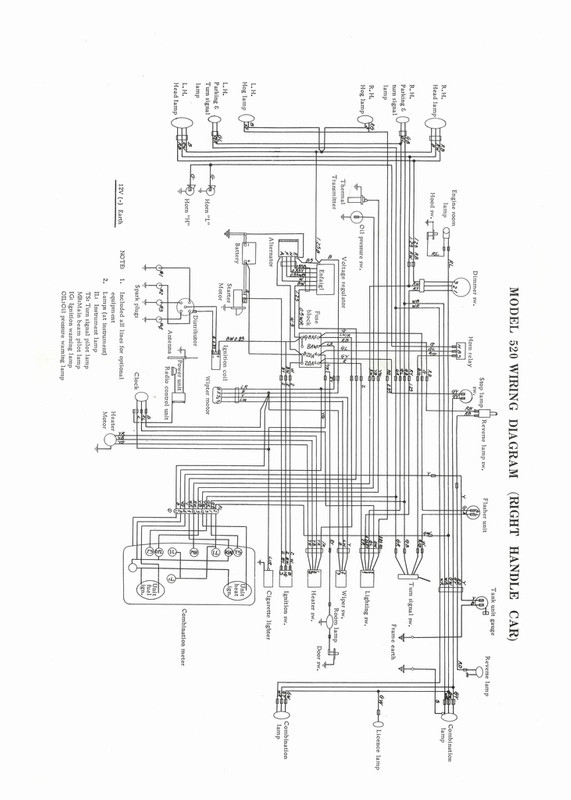 download DATSUN Truck 520 workshop manual