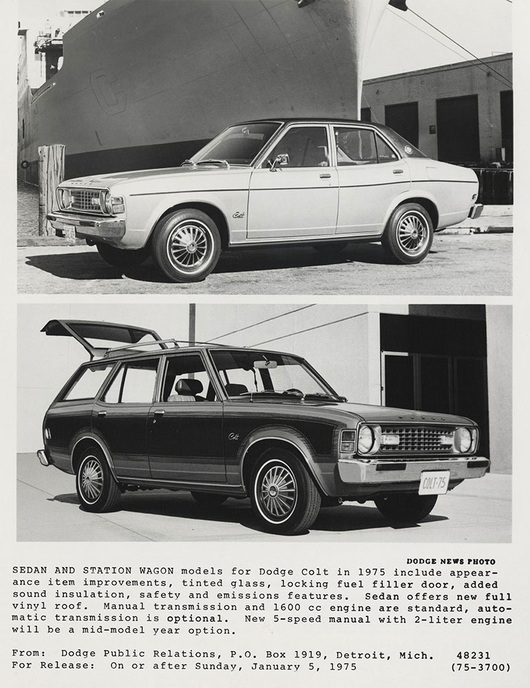 download DODGE COLT workshop manual