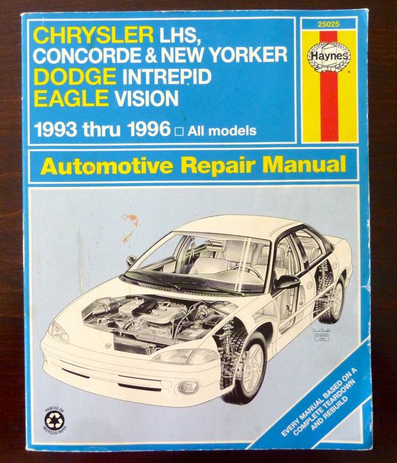 download DODGE CONCORDE INTREPID workshop manual