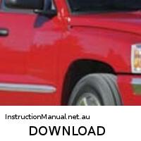 download DODGE DAKOTA 05 ON workshop manual