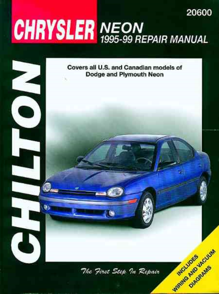 download DODGE NEON PL workshop manual