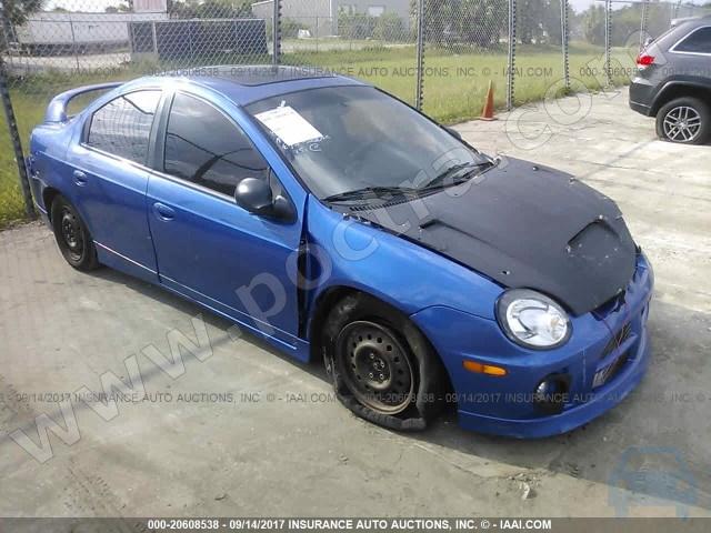 download DODGE NEON SX 2 SRT 4 workshop manual