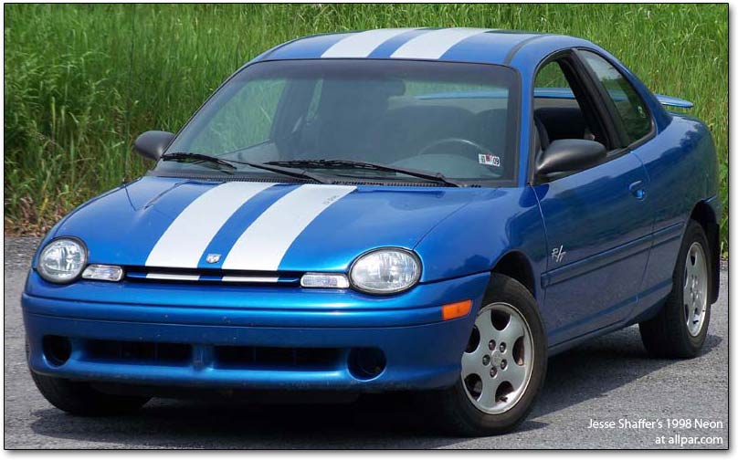 download DODGE NEON able workshop manual