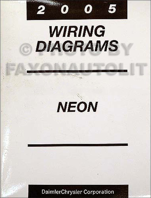 download DODGE NEON workshop manual