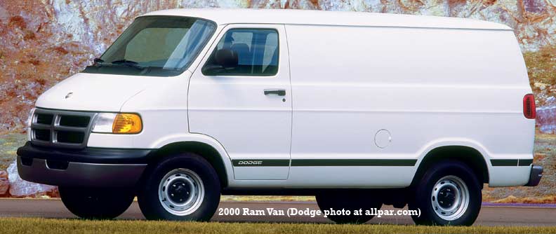 download DODGE RAM VAN workshop manual