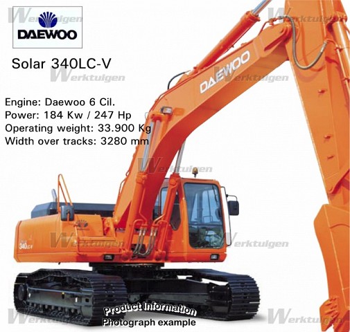 download DOOSAN DAEWOO SOLAR 340LC V Excavator able workshop manual