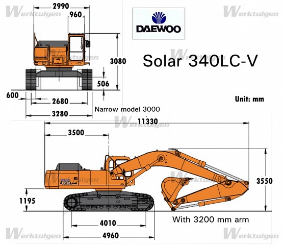 download DOOSAN DAEWOO SOLAR 340LC V Excavator able workshop manual