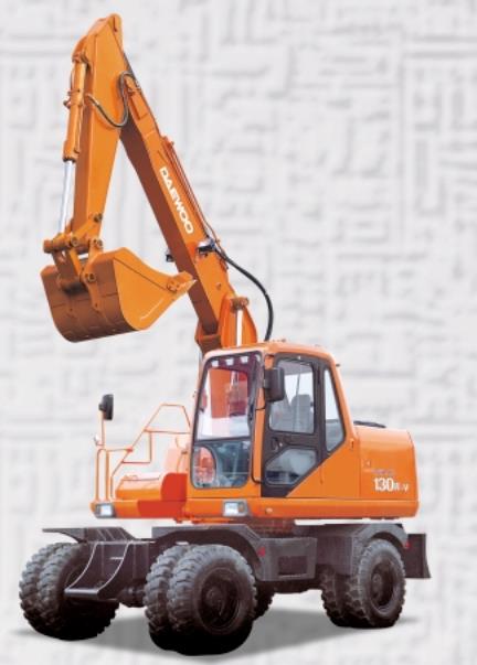 download Daewoo Doosan Solar 130W V Wheel Excavator able workshop manual