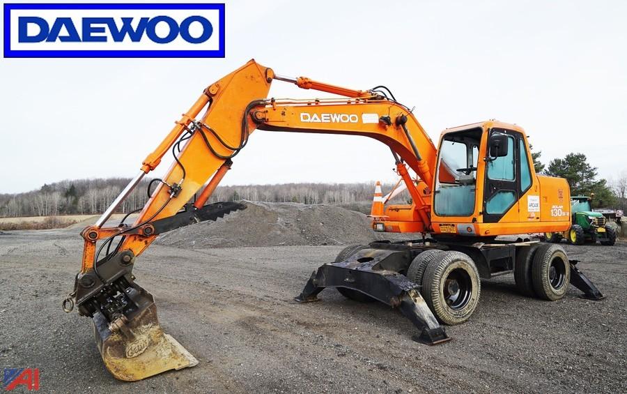 download Daewoo Doosan Solar 130W V Wheel Excavator able workshop manual