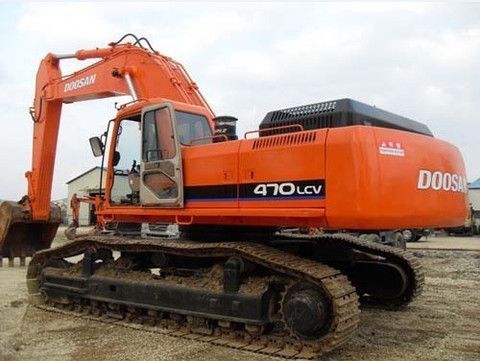 download Daewoo Doosan Solar 470LC V Excavator able workshop manual