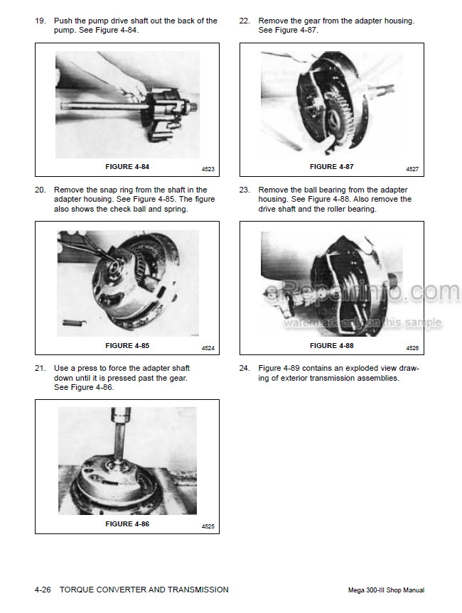 download Daewoo Mega 300 III Wheel Loader able workshop manual