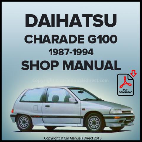 download Daihatsu Charade CB 61 Engine workshop manual