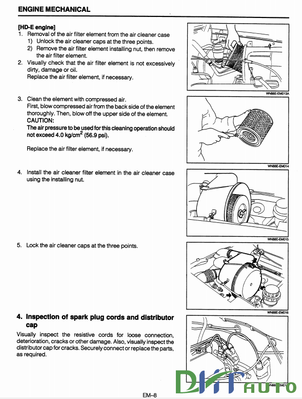 download Daihatsu F300 Feroza workshop manual