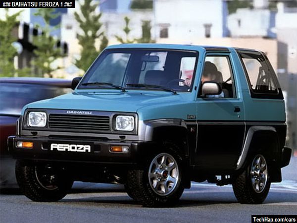 download Daihatsu Feroza Rocky F300 workshop manual