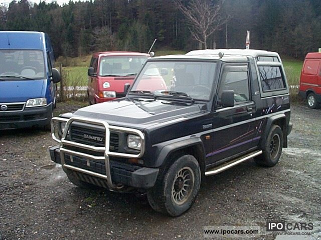 download Daihatsu Feroza Rocky F300 workshop manual