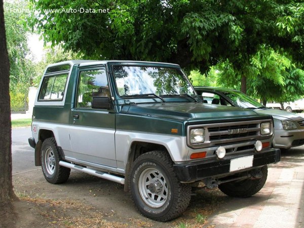 download Daihatsu Rocky Feroza II 2.8L able workshop manual