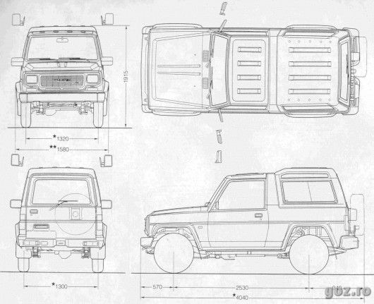 download Daihatsu Rugger F70 F75 F77 workshop manual