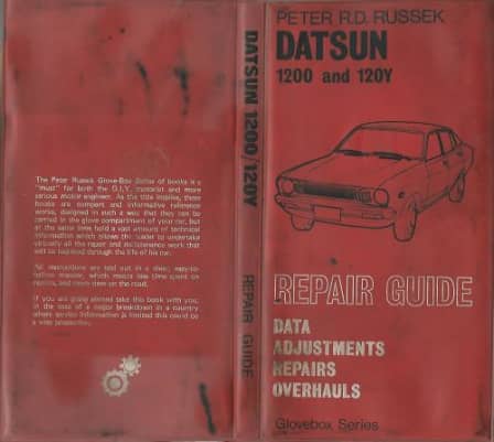 download Datsun 1000 1200 A10 A12 Station Wagon Sedan Pickup Serv able workshop manual