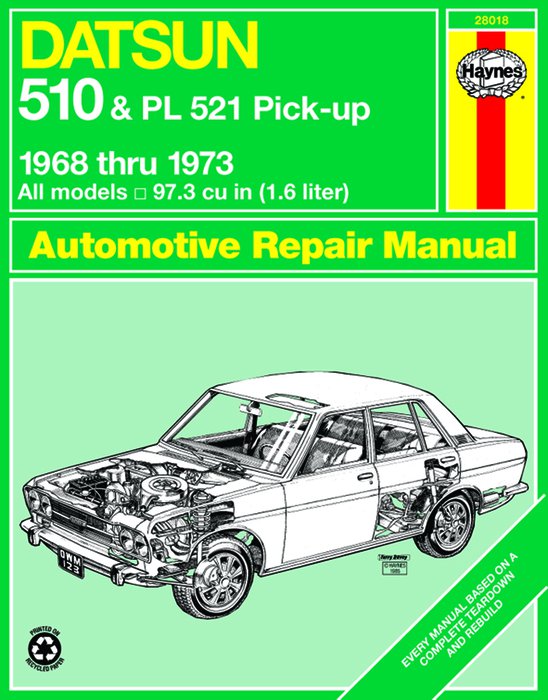 download Datsun 510 PL521 able workshop manual
