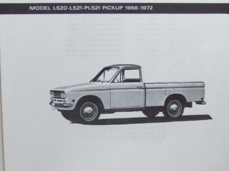 download Datsun 510 PL521 workshop manual