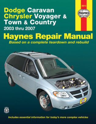 download Dodge AS Town Counry Caravan Voyager Se workshop manual