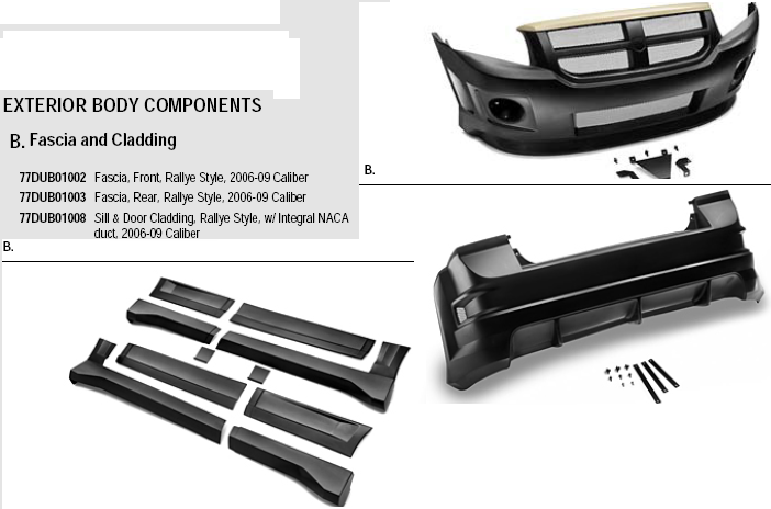 download Dodge Caliber Body workshop manual