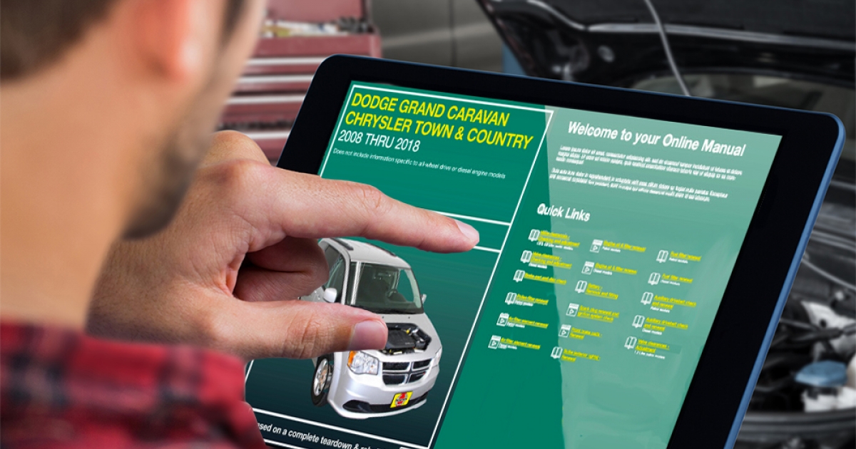download Dodge Caravan Grand Caravan Voyager Mini Van Gasoline EngineModels workshop manual