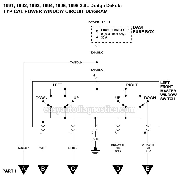 download Dodge Dakota AN workshop manual