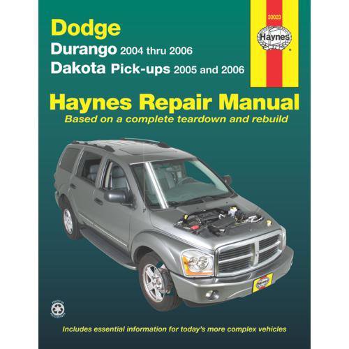 download Dodge Durango + Manuals workshop manual